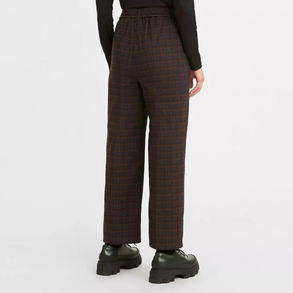 Levi's Pull On Plaid Pants - Picture 1 of 5
